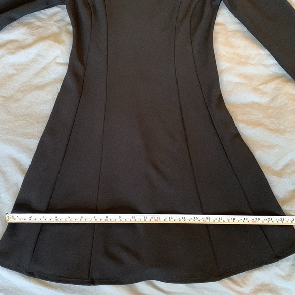 Long Sleeve Black Dress - Picture 10 of 11